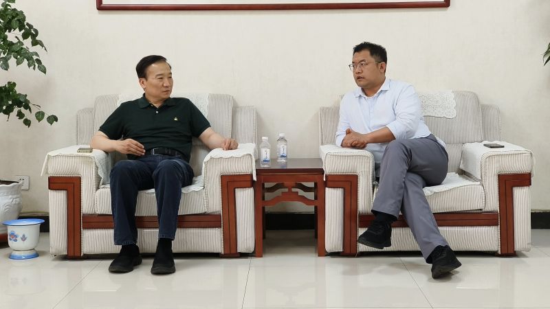 yl7703永利官网集团董事长王智勇会見香港中科石油和海南青玉能源客人